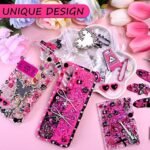 Y2K Coquette Phone Case Charms Kit | Bows, Rhinestones, Pearls, Mirrors, Resin DIY - Image 2