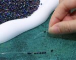 1400PCS 2x3MM AB Black Glass Bugle Beads | Mini Spacer Beads for DIY Jewelry Making