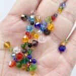 600PCS 3MM Black AB Crystal Glass Bicone Beads for Jewelry Making - Image 4