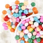 Colorful Glass Rondelle Beads | 5x8MM Abacus Spacer Beads for DIY Jewelry - Image 6