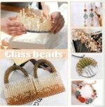 360PCS 8MM Crystal Glass Beads | Brown Coffee Loose Beads for Jewelry Making - Image 4