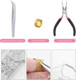 Jewelry Chain Making Kit | 2MM Gold Silver Chain, Jump Rings, Clasps, Tools - Image 5