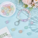Glow Cat Paw Acrylic Beads | Luminous Glitter Paw Charms for DIY Jewelry, Keychains - Image 4