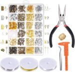 DIY Jewelry Making Kit | Pliers, Findings, Wire, Repair Tools for Beginners