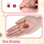 Glass Seed Beads Sequins Kit | Pink Red Jewelry Making Supplies - Image 4