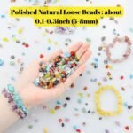 Natural Moonstone Chip Beads | Irregular Gemstone Beads for DIY Bracelets Necklaces Jewelry Making - Image 3