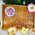 900PCS Candy Color Acrylic Beads | Heart, Star, Happy Face Pastel Beads for DIY Jewelry Crafting