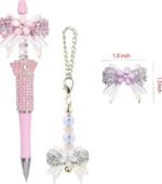 Rhinestone Bow Focal Beads | Crystal Butterfly Spacer Beads (4 Colors) - Image 4