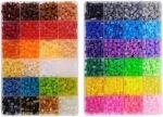 4800PCS Fuse Beads Kit | 48 Colors, 5MM Melting Beads for Pixel Art (Kids Craft) - Image 2