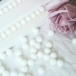 100PCS 8MM White Porcelain Beads | Round Ceramic Vintage Beads for DIY Bracelets Jewelry Crafts - Image 3