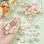 Flower Spacer Beads for DIY Crafts, Pens, Keychains, Necklaces, Bracelets (Plastic/Acrylic)