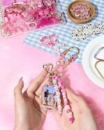 DIY Keychain Making Kit | Colorful Beads, Bag Charm Supplies, Personalized Accessories