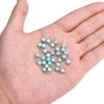 30PCS 4MM Faceted Cube Stone Charms | DIY Jewelry Making Supplies - Image 4