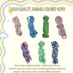 Acrylic Alphabet Bead Kit | DIY Keychain, Bag Charm Making Supplies - Image 5