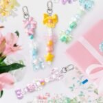 Lip Gloss Keychain Making Kit | Charms, Beads, Chains DIY Bag Charm Jewelry Craft Supplies
