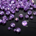 600PCS Purple AB Crystal Glass Beads | Sparkling DIY Jewelry Making Supplies - Image 2