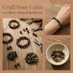 100PCS 13MM Natural Bodhi Beads | Mixed Colors for DIY Jewelry, Meditation Crafts - Image 3