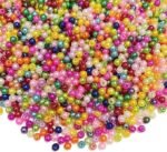 2000PCS 4MM Mixed Color Pearl Beads | DIY Jewelry Making Supplies