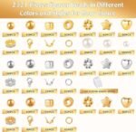 2320PCS Spacer Beads Bracelet Making Kit | Jewelry Making Supplies for DIY Bracelets Necklaces Crafts - Image 2