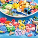 40PCS Summer Resin Charms | Hawaii Beach Ocean Flamingo Plumeria Coconut Cabochons DIY Crafts