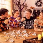 581PCS Halloween Ghost Keychain Making Kit | Spooky DIY Charms, Beads, Hardware - Image 4