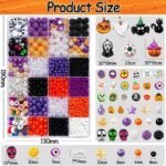 1713-Piece Halloween Bead Set | Polymer Clay, Resin Charms, DIY Jewelry Making - Image 2