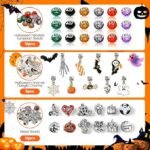 Halloween Charm Bracelet Making Kit | Skull, Ghost, Candy Charms (DIY Jewelry Set) - Image 3
