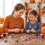 24 Sets Halloween Bead Necklace Making Kit | DIY Spooky Jewelry Crafts for Bracelets Necklaces - Image 2