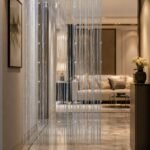 Silver Beaded Curtain | Crystal Doorway Divider | Elegant String Curtain | Wedding Backdrop Decor | Room Divider - Image 8