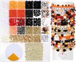 2000+PCS Halloween Bracelet Making Kit | Letter Charms Beads String DIY Jewelry Crafts for Kids Adults - Image 2