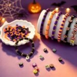 4000PCS Halloween Polymer Clay Bead Kit | Orange, Black, Purple DIY Bracelets (4000 Pieces) - Image 4