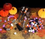 70PCS 15MM Halloween Silicone Beads | Spooky Holiday Focal Beads for DIY Jewelry Crafts Keychains - Image 2