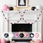 150 Sets Pink Ghost Wooden Beads | Halloween DIY Jewelry Making Crafts - Image 5