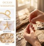 Beach Cross Enamel Charms | Coastal Religious Jewelry Pendants for DIY Bracelets Necklaces Crafts - Image 4
