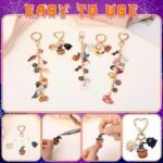 685PCS Halloween Charms Lip Gloss Keychain Making Kit | Spooky DIY Crafts Supplies - Image 5