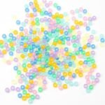 1000PCS Glow in the Dark Pony Beads | Kandi Bracelet Hair Beads Keychain DIY Jewelry Crafts - Image 3