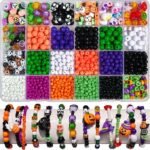 1983PCS Halloween Beads Kit | Acrylic, Glass, Resin Charms for DIY Jewelry