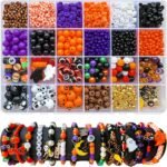 2600-Piece Halloween Polymer Clay Bead Kit | Spooky Charms, DIY Jewelry Making - Image 2