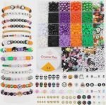 3010-Piece Halloween Polymer Clay Bead Kit | Skull, Glasses, Pearl Beads for DIY Jewelry - Image 2