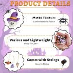 60PCS Halloween Mini Resin Charms | 15 Styles Flatback Spooky Figures for DIY Jewelry Crafts - Image 2