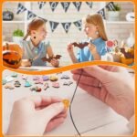 52PCS Gold Pumpkin Halloween Charms | Spooky Jewelry Pendants for DIY Bracelets Necklaces Earrings - Image 3