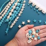 344PCS Turquoise Sea Turtle Beads | Coastal DIY Jewelry Making Kit (8 Strings)