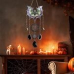 Halloween Bat Gothic Crystal Suncatcher | Window Hanging Wall Decor for Spooky Home Halloween - Image 3