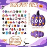 60PCS Animal Silicone Beads for Keychains | Halloween Cute Focal Beads for DIY Bracelets Crafts - Image 3