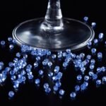 1200PCS 3MM Light Blue Bicone Crystal Glass Beads | Faceted DIY Jewelry Supplies - Image 3