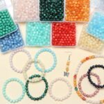 100PCS 8MM Multicolor Round Glass Beads | Crystal Loose Beads for DIY Bracelets Necklaces Earrings - Image 3