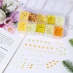 Yellow Glass Bugle Tube Beads | DIY Jewelry Making Supplies (Spacer Beads)