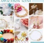 278PCS Flower Bead Caps & Spacer Beads | Gold Silver Jewelry Making Supplies (12 Styles) - Image 5