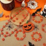 100PCS Pumpkin Beads | Halloween Pumpkin Beads for DIY Bracelets Jewelry Making Crafts - Image 4