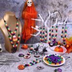 40 Sets Halloween Bead Necklace Making Kit | Carnival DIY Jewelry Craft Kit for Kids Teens Party - Image 3